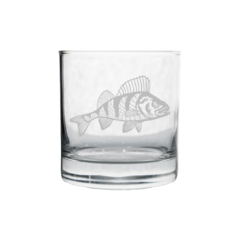 Smallmouth Bass Whiskey Glass