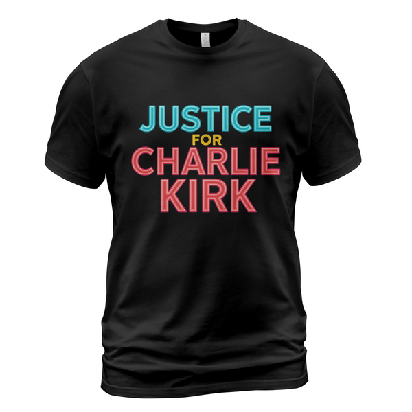 Justice For Charlie Kirk T Shirt - G