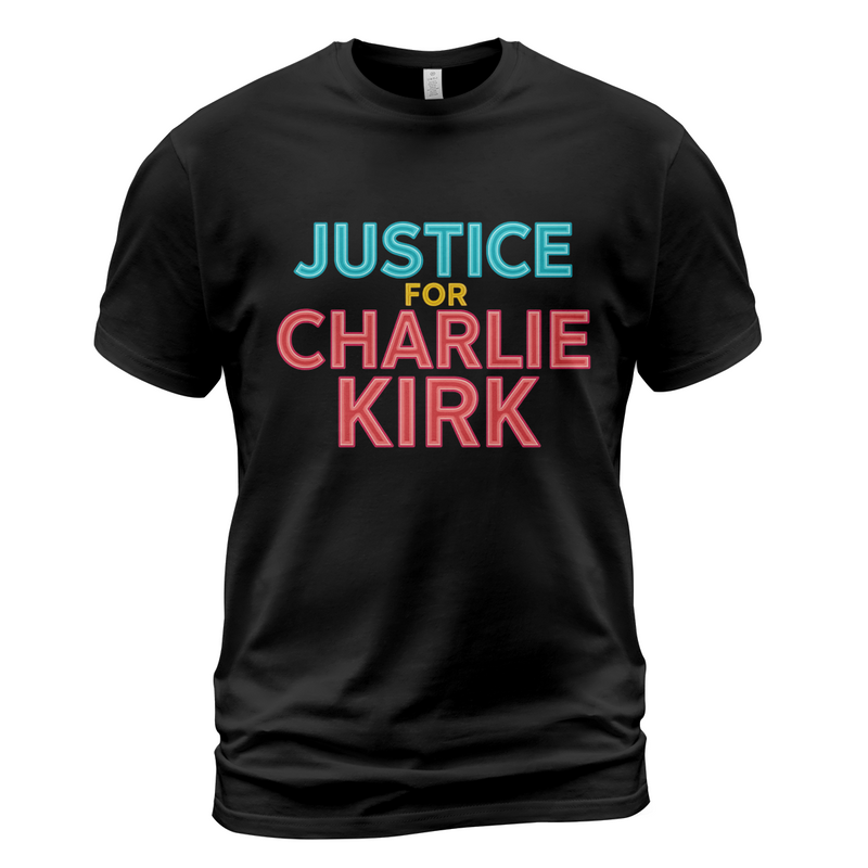 Justice For Charlie Kirk T Shirt - G