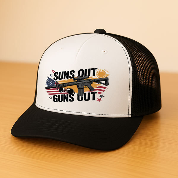 Suns Out Guns Out Trucker Hat