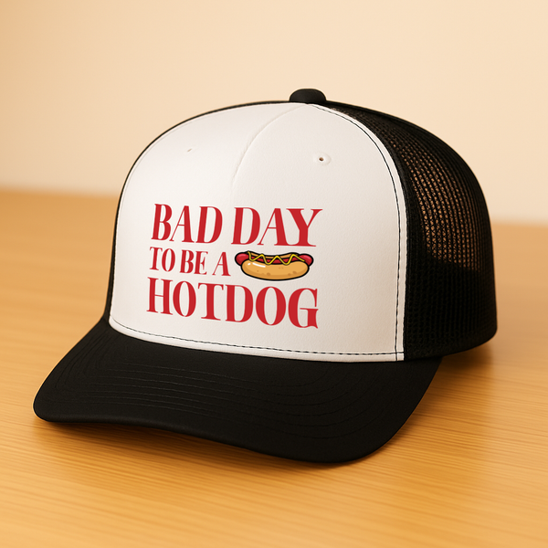 Bad Day to Be a Hot Dog Trucker Hat - 2