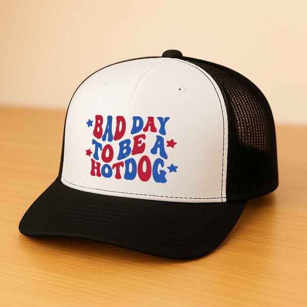 Bad Day to Be a Hot Dog Trucker Hat