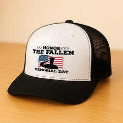 Honor The Fallen Memorial Day Trucker Hat