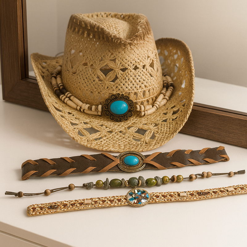 Straw Cowboy Hat
