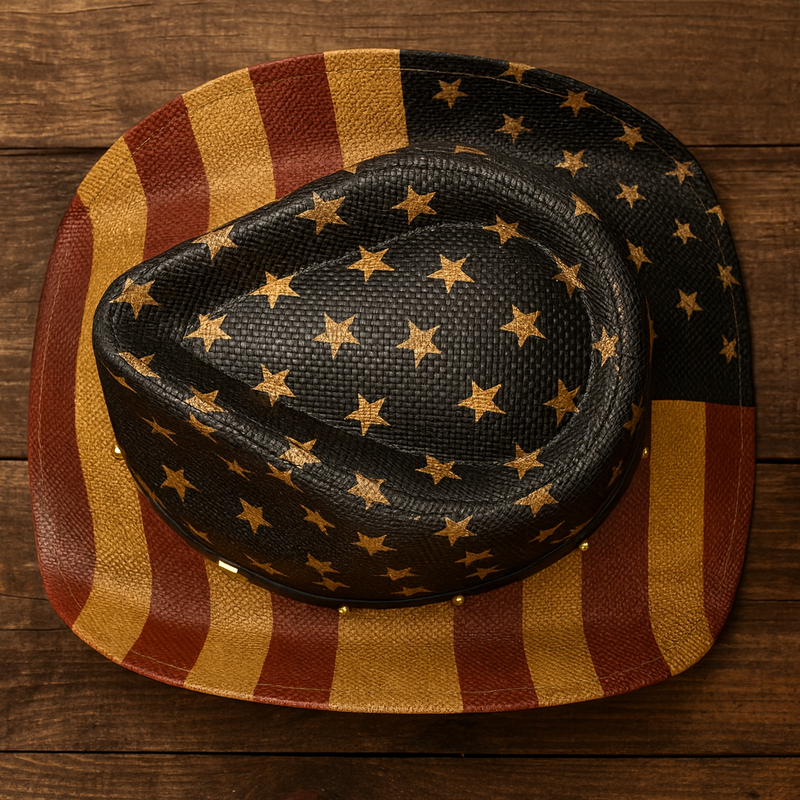 USA Cowboy Hat
