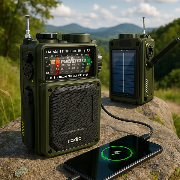 Retro Solar Radio