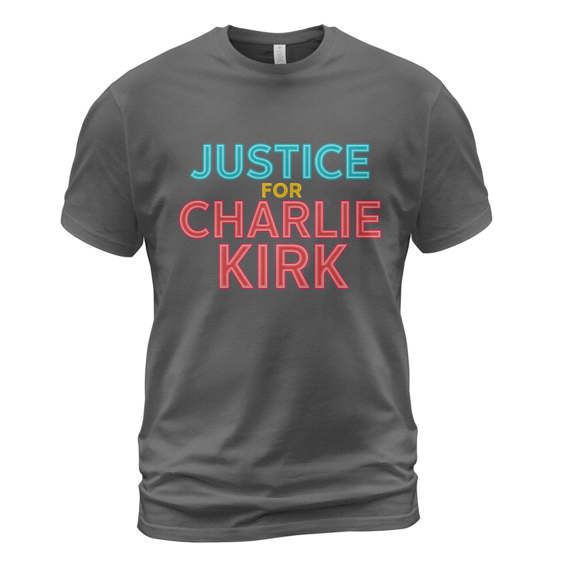 Justice For Charlie Kirk T Shirt - G
