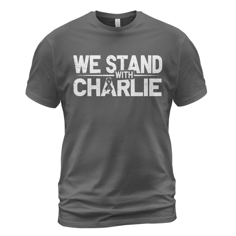 We Stand With Charlie T Shirt - G