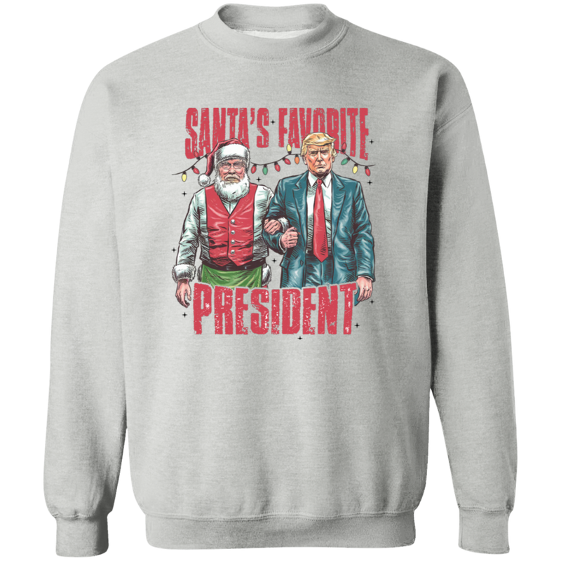 Santa's Favorite President Sweatshirt