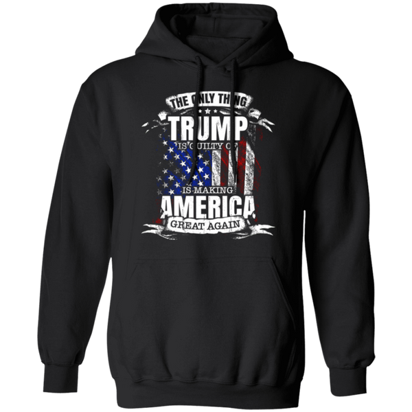 The Only Thing Trump Is Guilty Of Hoodie