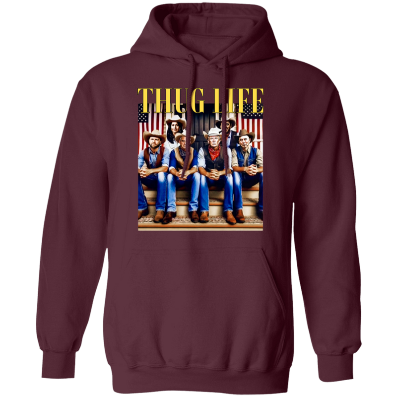 Thug Life Cowboy Hoodie - 2