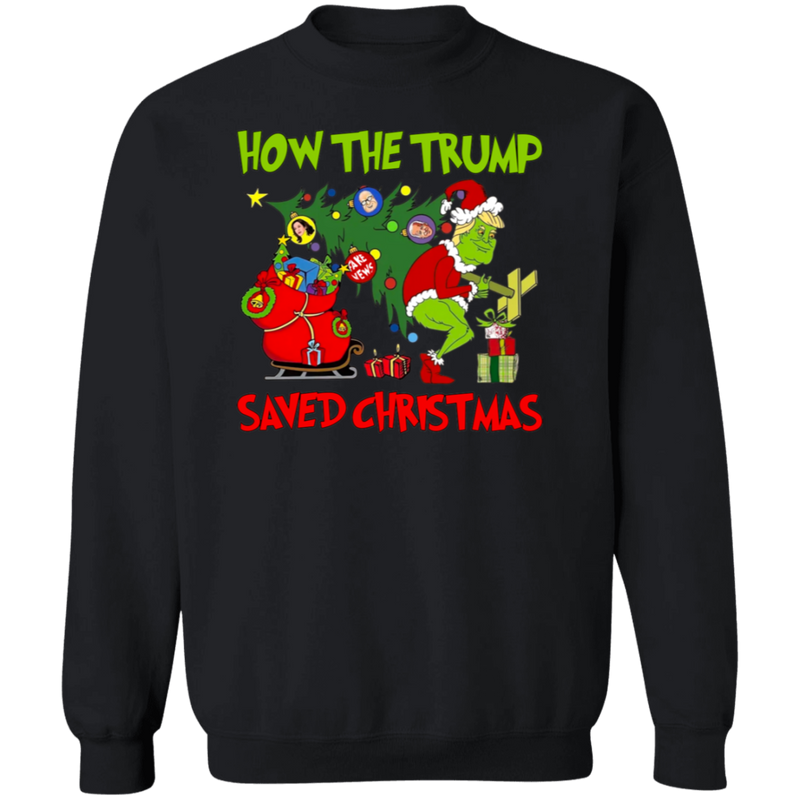 How The Trump Saved Christmas Sweatshirt