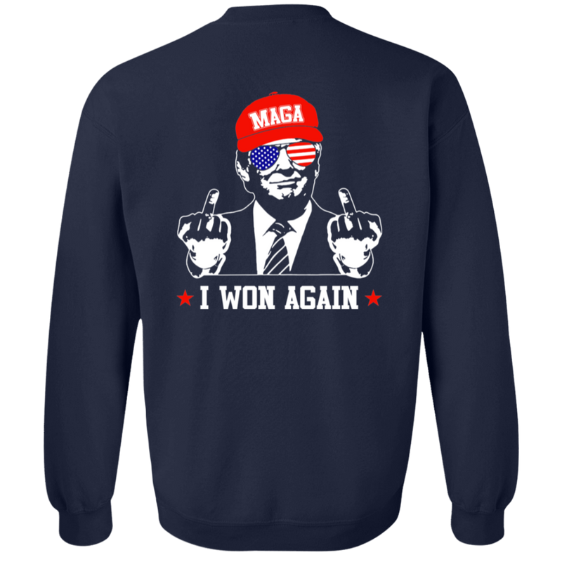 Trump MAGA I Won Again Sweatshirt
