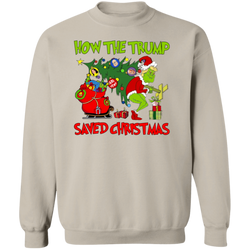 How The Trump Saved Christmas Sweatshirt