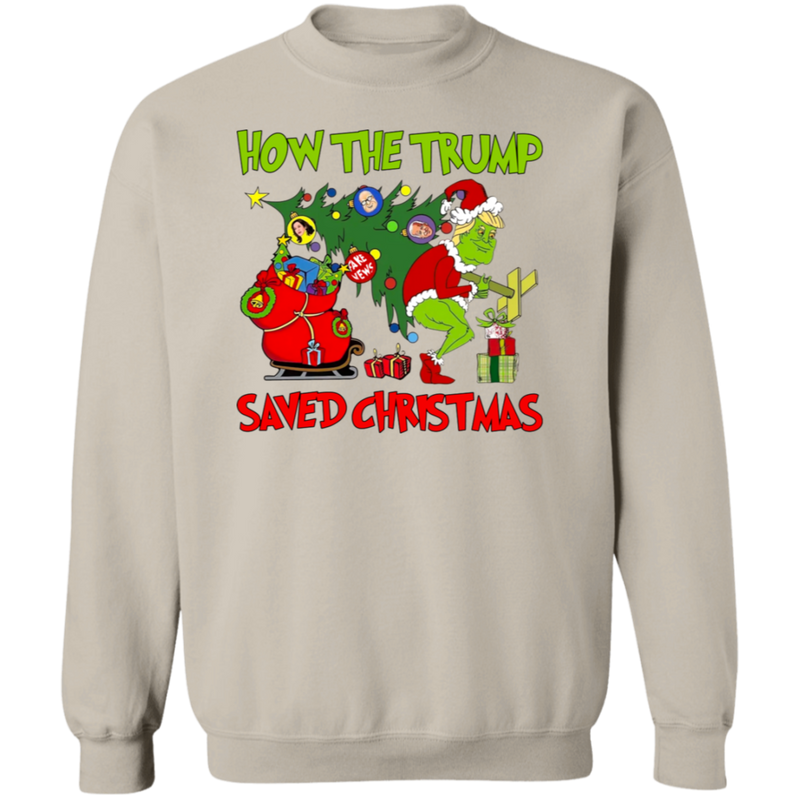 How The Trump Saved Christmas Sweatshirt