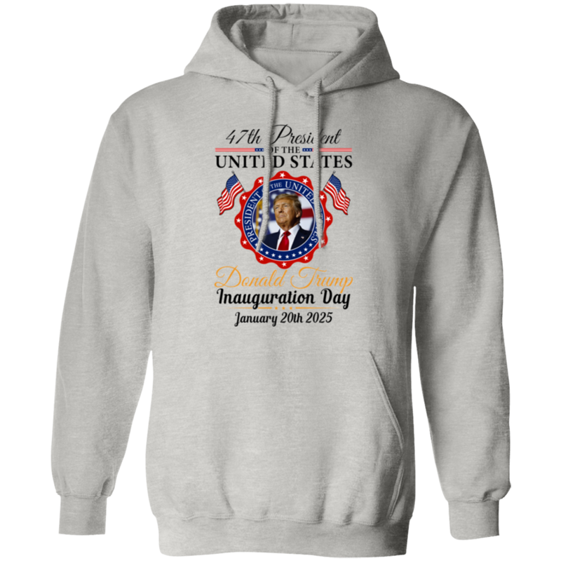 Donald Trump 45 47 Inauguration Day 2025 Hoodie
