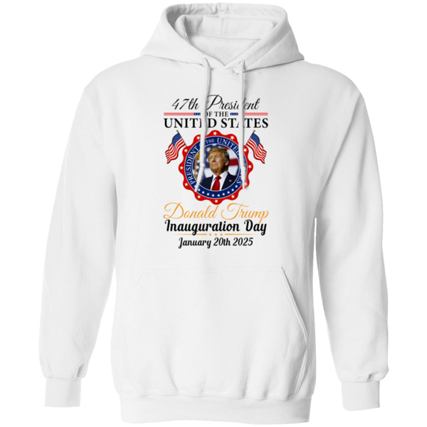 Donald Trump 45 47 Inauguration Day 2025 Hoodie