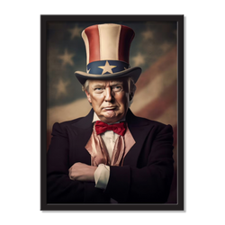 Donald Trump As Uncle Sam Poster