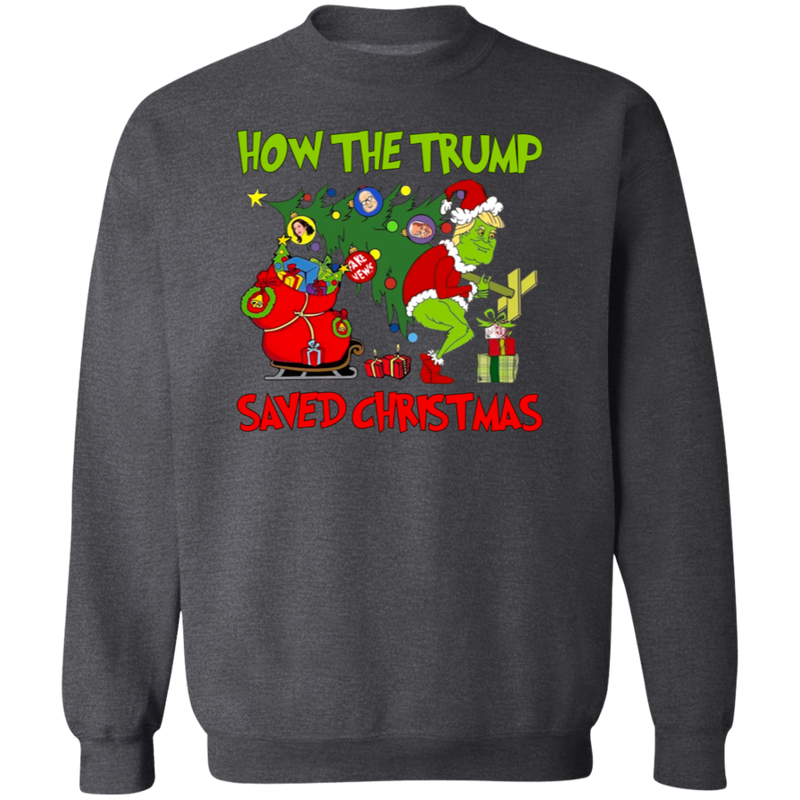 How The Trump Saved Christmas Sweatshirt