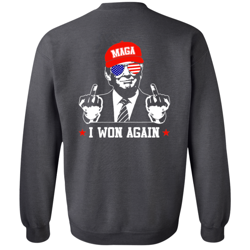 Trump MAGA I Won Again Sweatshirt
