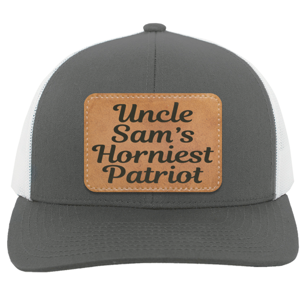 Uncle Sam's Horniest Patriot Trucker Hat – UnitedPatriot