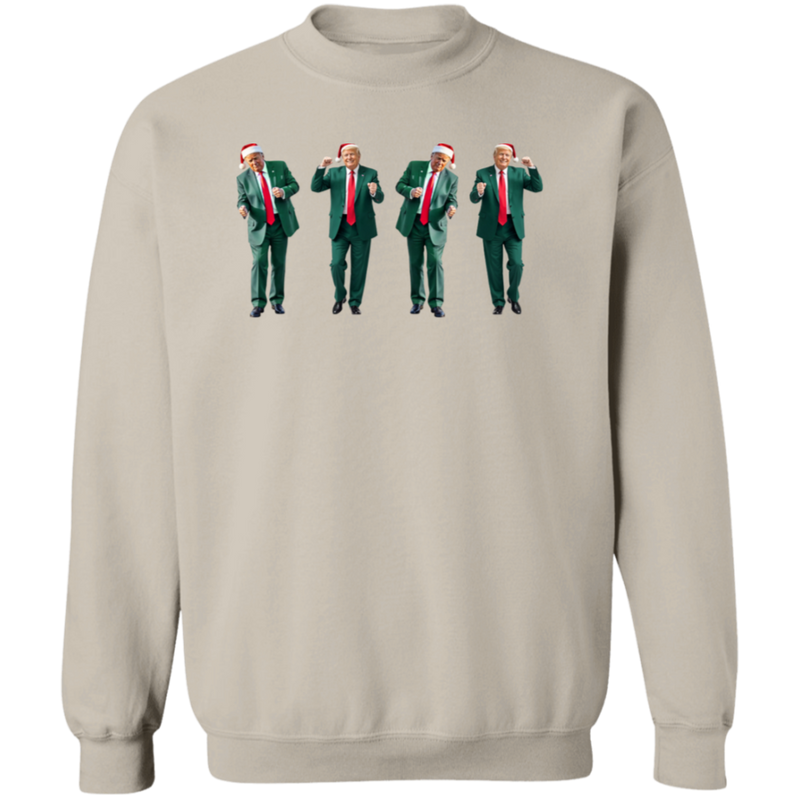 Dancing Trump Christmas Sweatshirt
