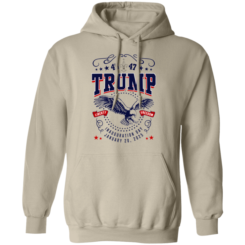 Trump Inauguration Day January 2025 Eagle Hoodie
