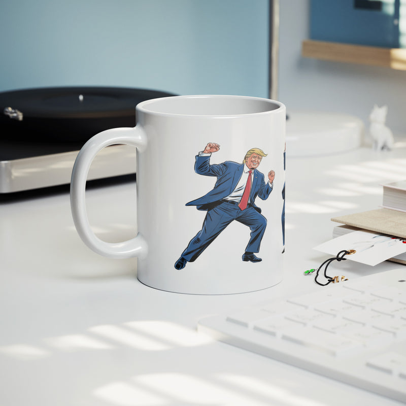 Funny Dancing Trump Mug