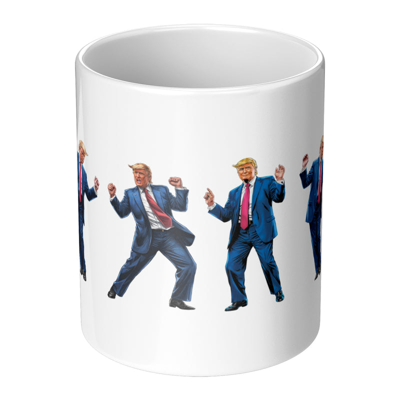 Funny Trump Dancing Mug - 2