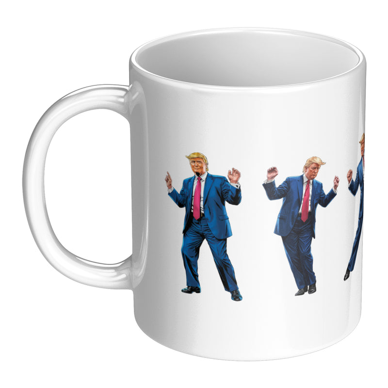 Funny Trump Dancing Mug - 2