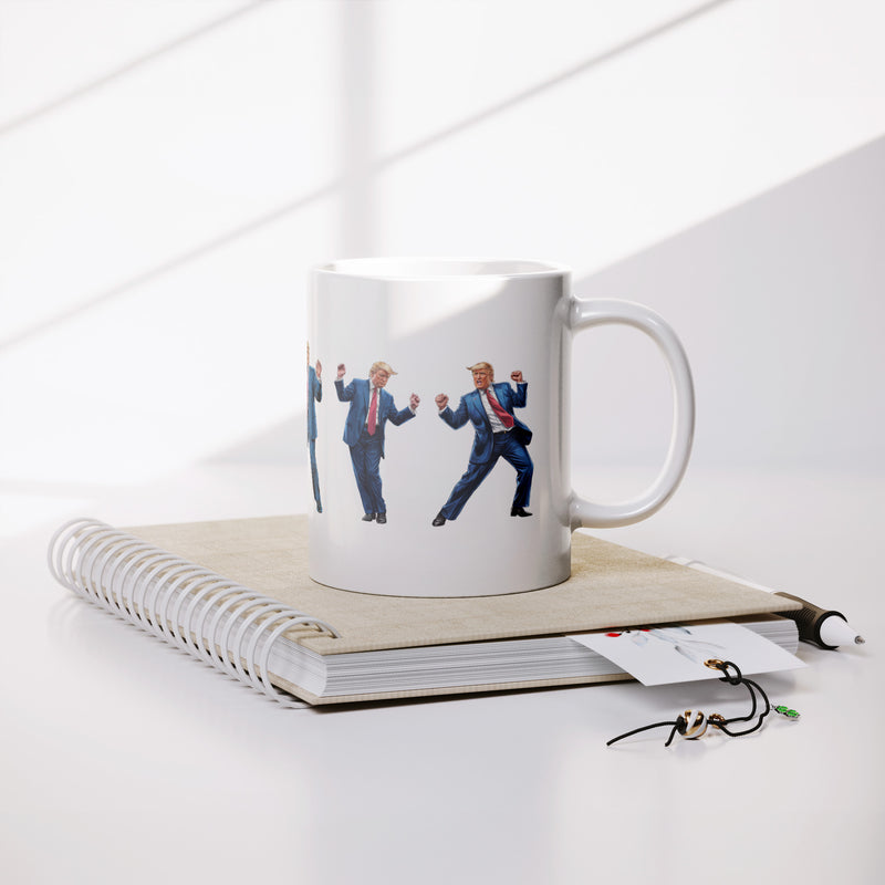 Funny Trump Dancing Mug - 2