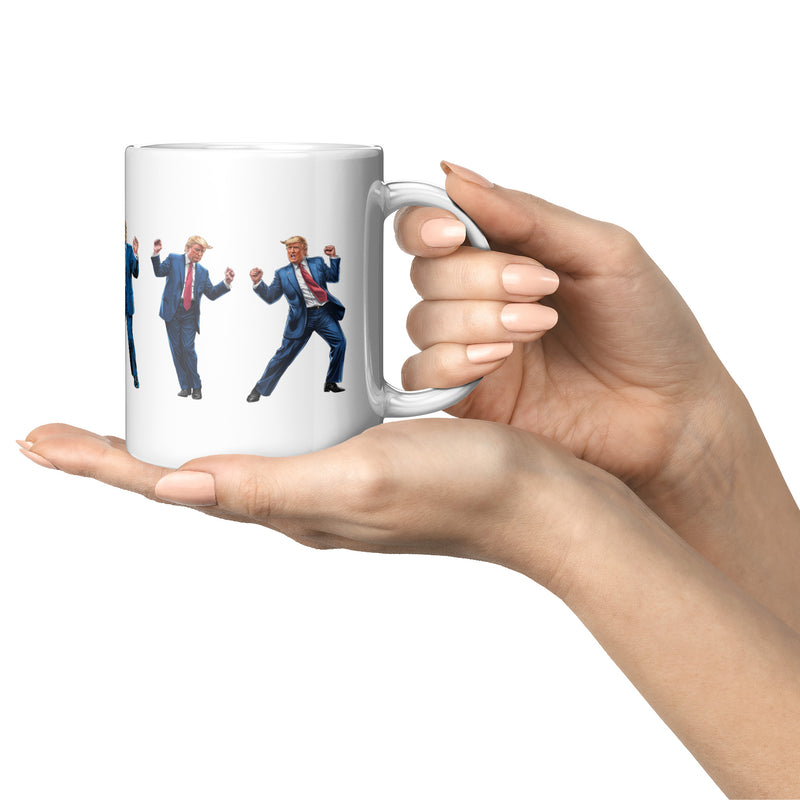 Funny Trump Dancing Mug - 2