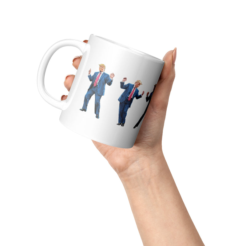 Funny Trump Dancing Mug - 2
