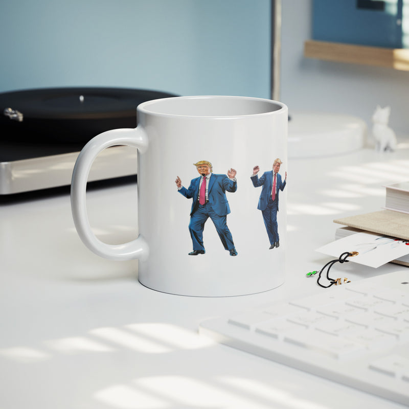 Funny Trump Dancing Mug - 2