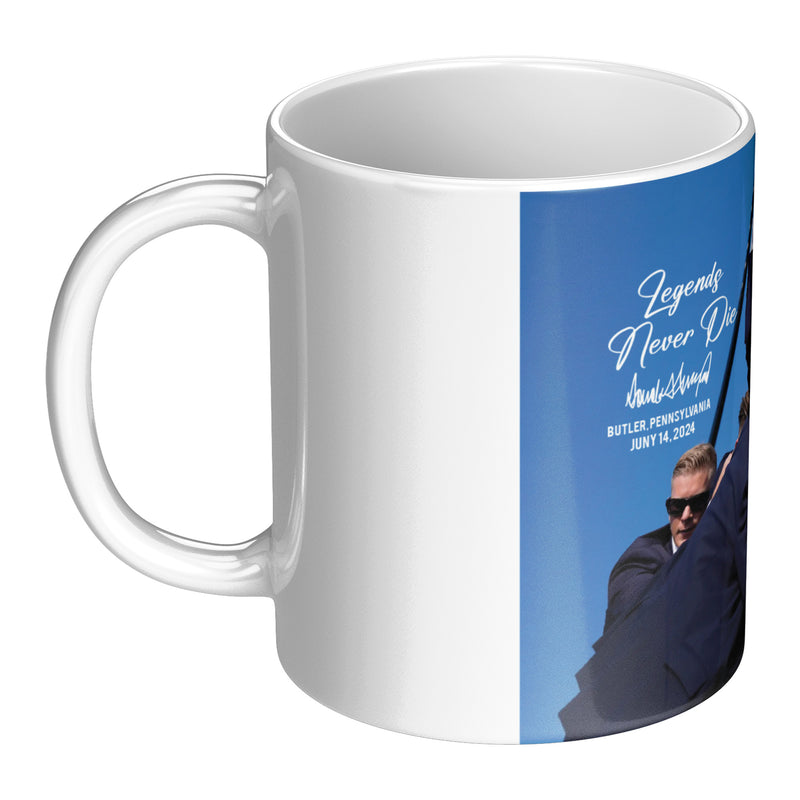 Legends Never Die Mug 2