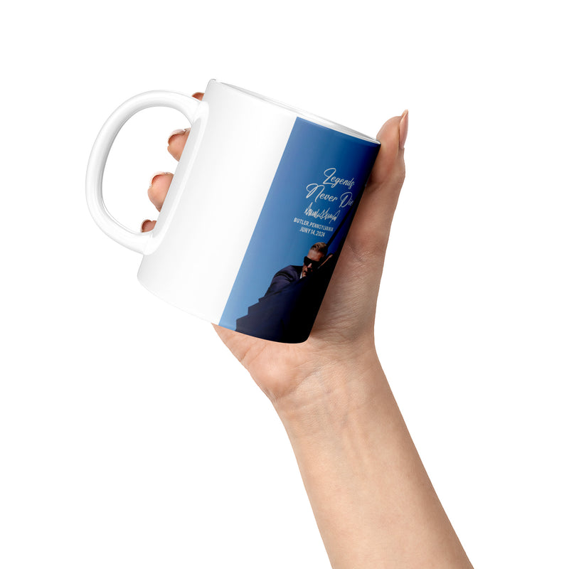 Legends Never Die Mug 2