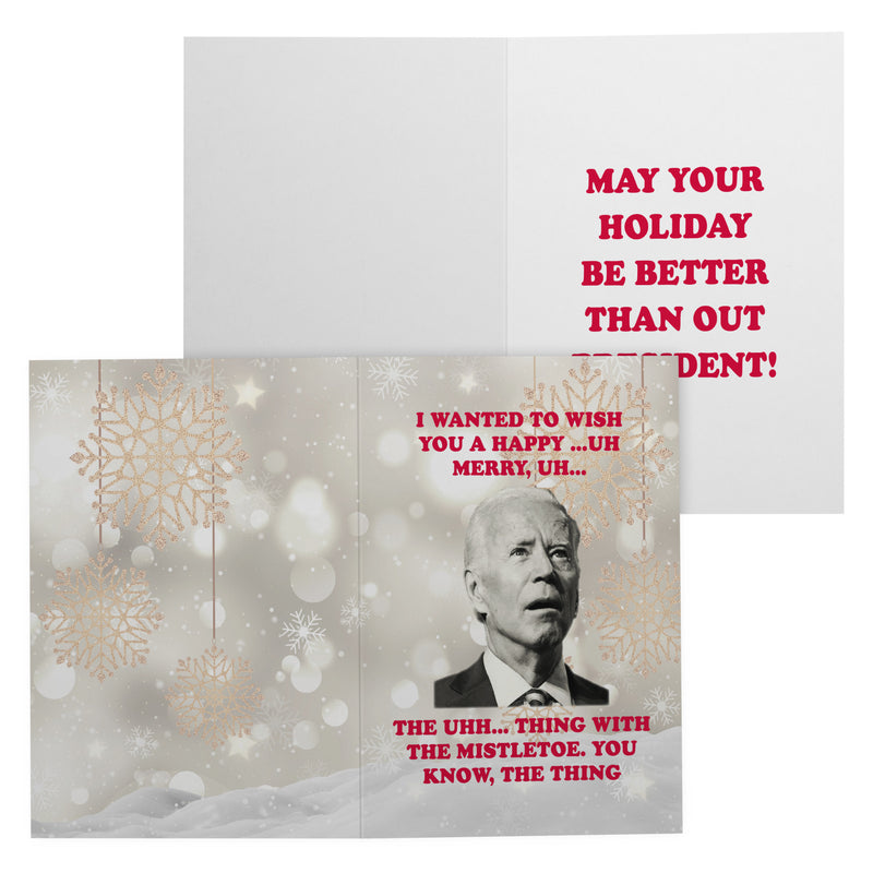 Merry Christmas Card Biden