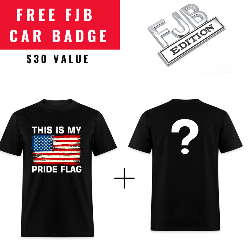 Usa Pride Shirt And Mystery Shirt Bundle + Free Gift