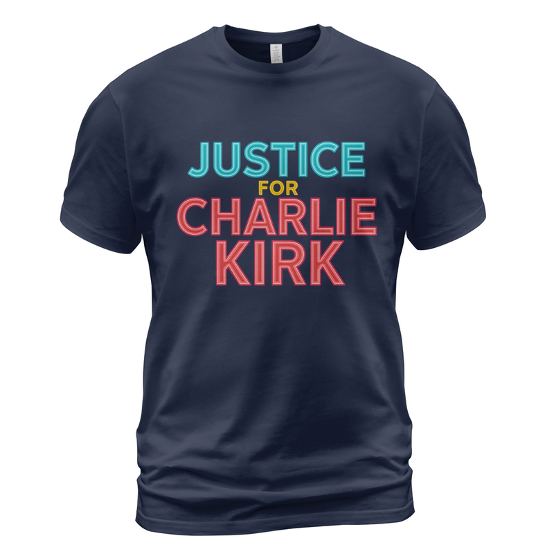 Justice For Charlie Kirk T Shirt - G