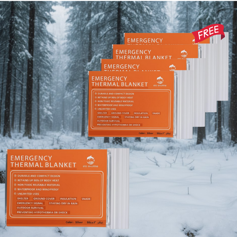 ThermalGhost™ Emergency Blanket Buy 1 Get 4 Free
