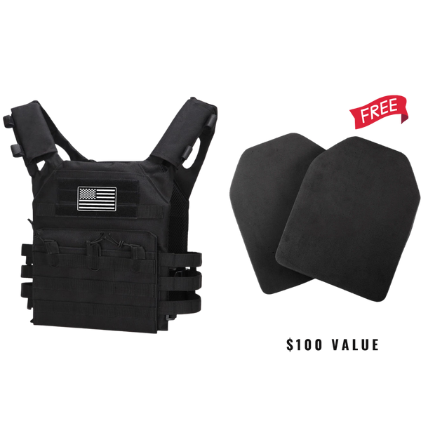 Tactical Protector Vest + Two Free Plates