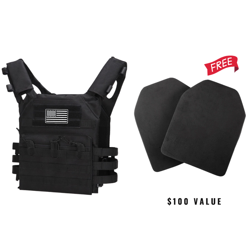 Tactical Protector Vest + Two Free Plates - 2