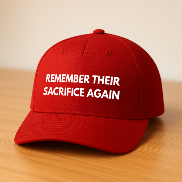 Remember Their Sacrifice Again Hat