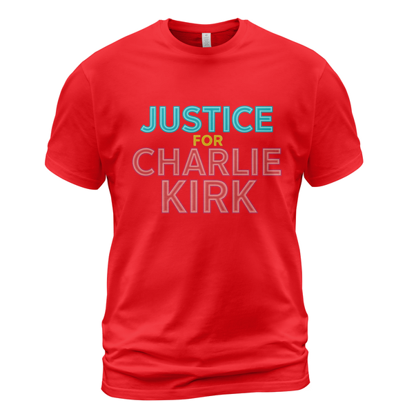 Justice For Charlie Kirk T Shirt - G