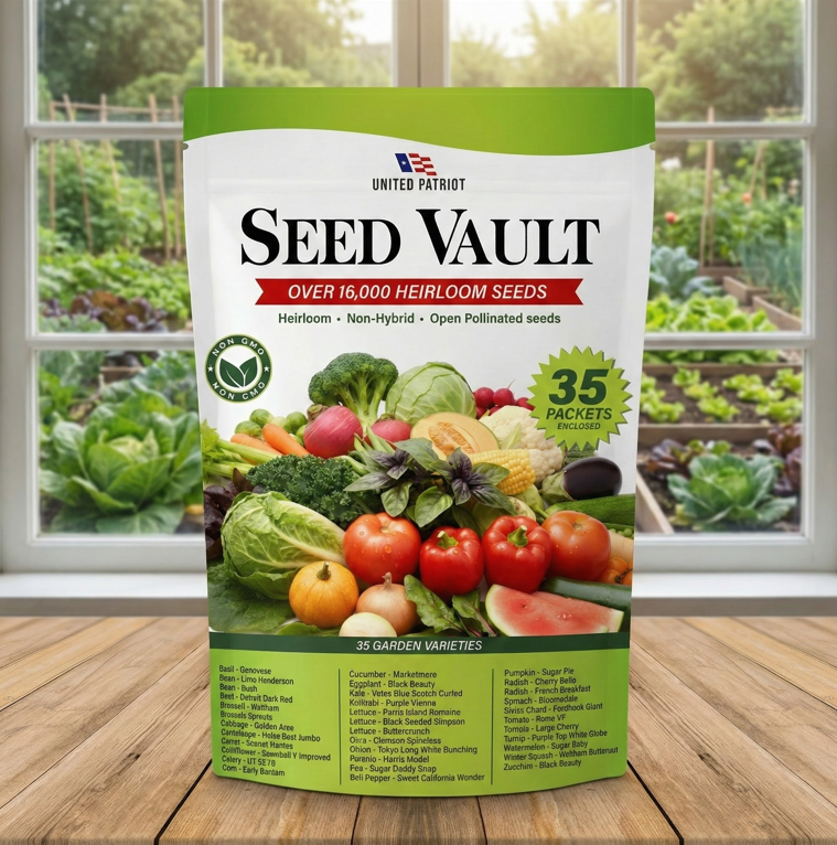 UnitedPatriot Seed Vault Kit