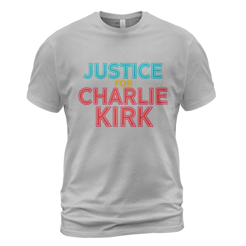 Justice For Charlie Kirk T Shirt - G