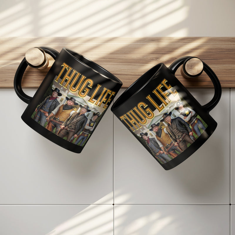 Thug Life Cowboy Trump Mug