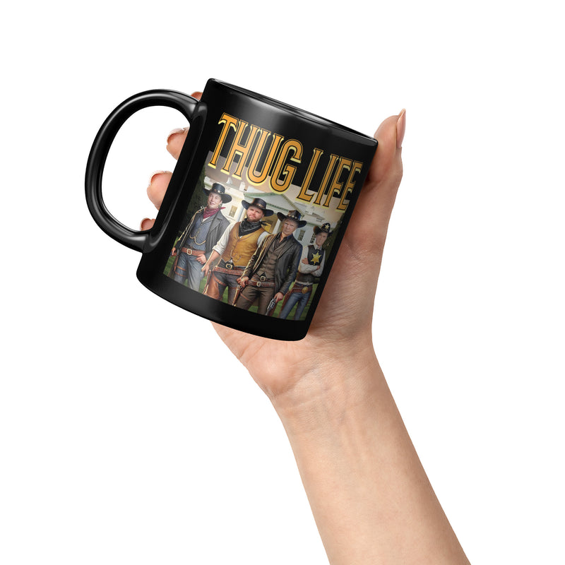 Thug Life Cowboy Trump Mug