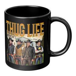 Thug Life Cowboy Trump Mug