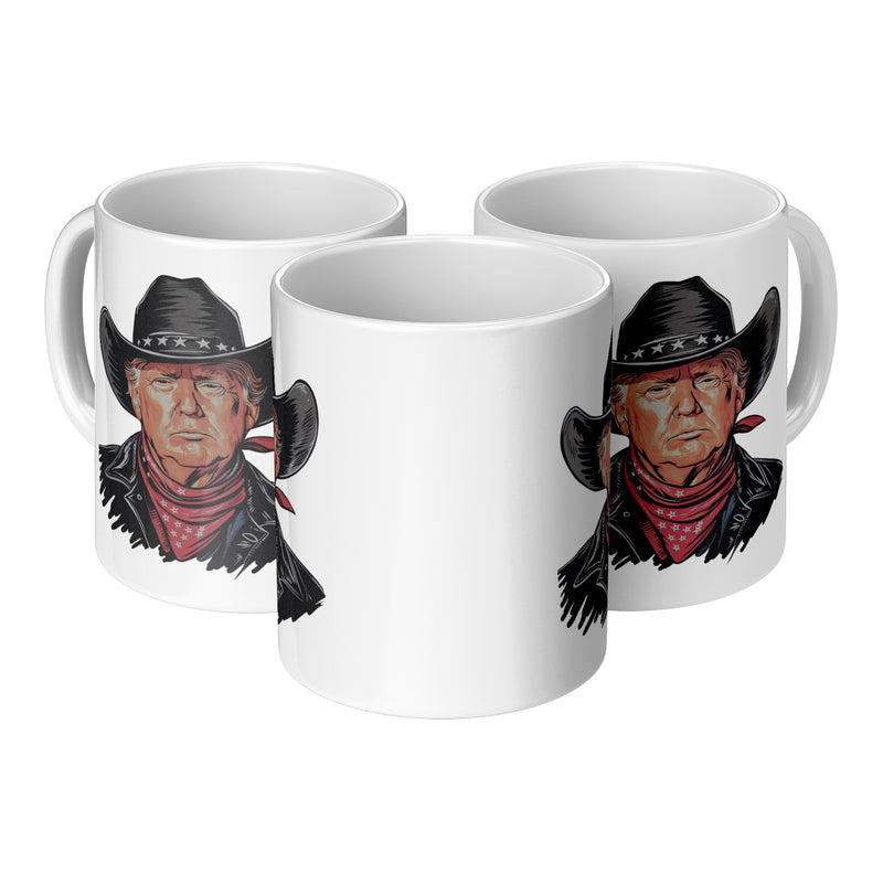 Trump 2024 President Cowboy Mug